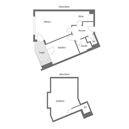 Daire Ferienwohnpark Maisonette-wohnung 53 31